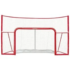 WinnWell Pro Form 72in. Regulation Hockey Net W/ Skateguard & Standalone Backstop