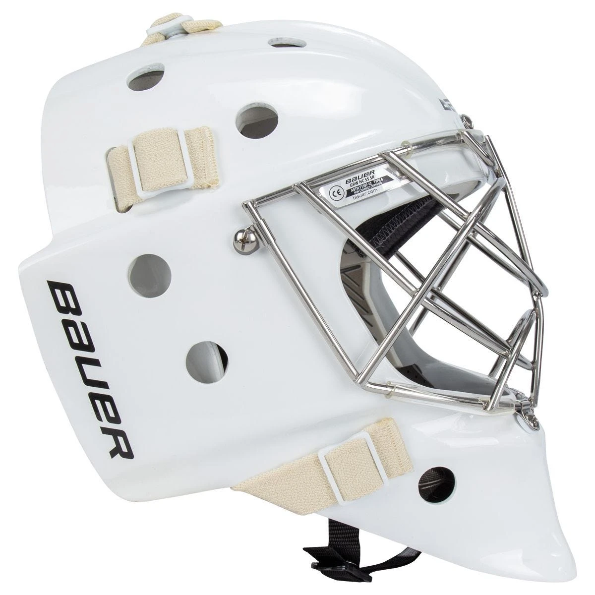Bauer 960 Senior Non-Certified Cat Eye Goalie Mask - Image 2
