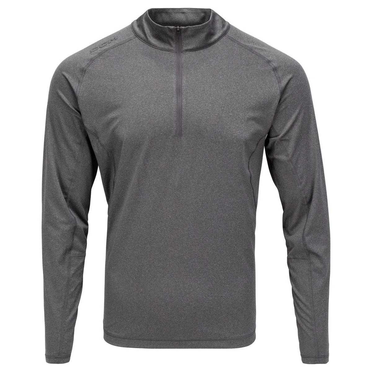 CCM Half Zip Premium Adult Long Sleeve Training Tee Shirt