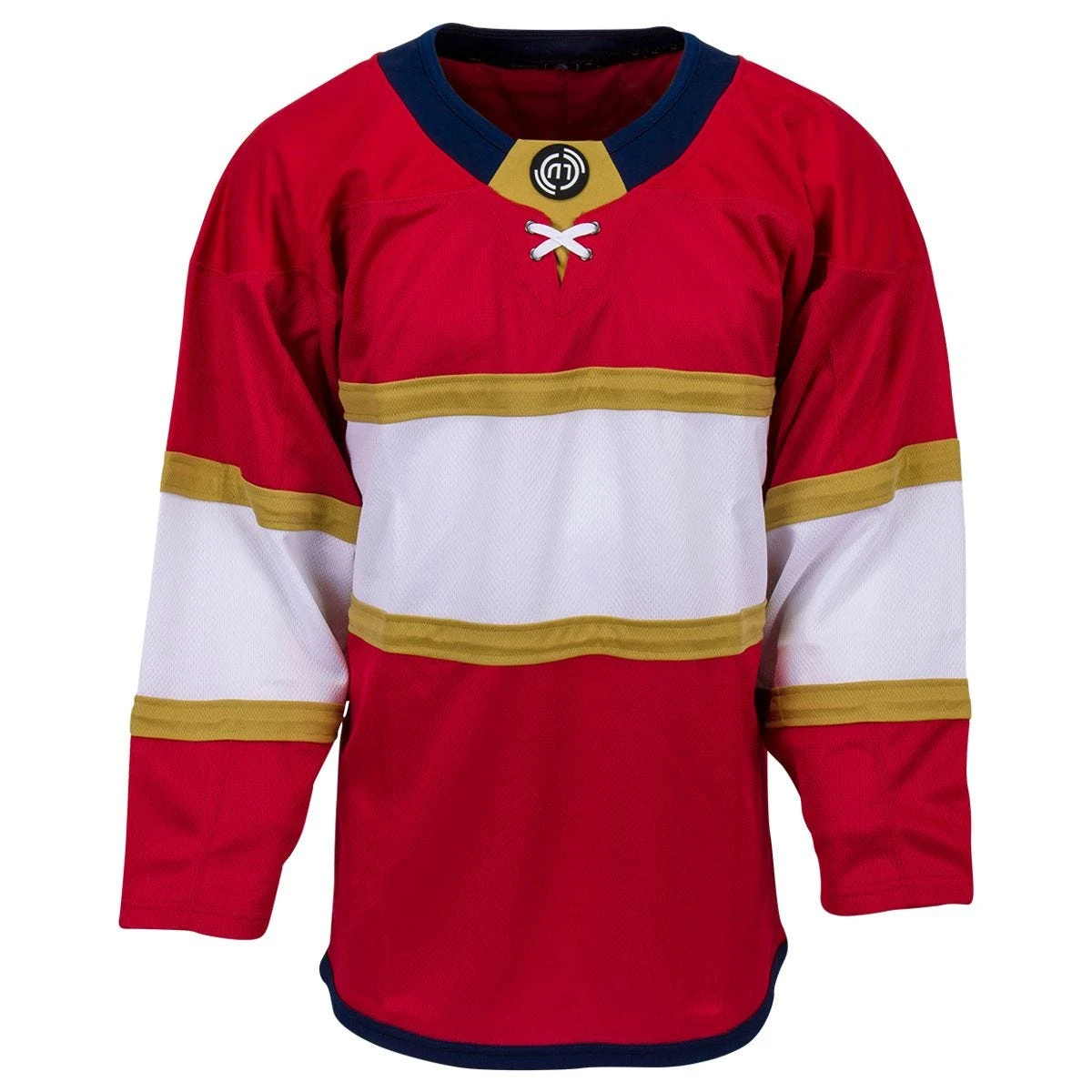 Florida Panthers MonkeySports Uncrested Adult Hockey Jersey - Image 2