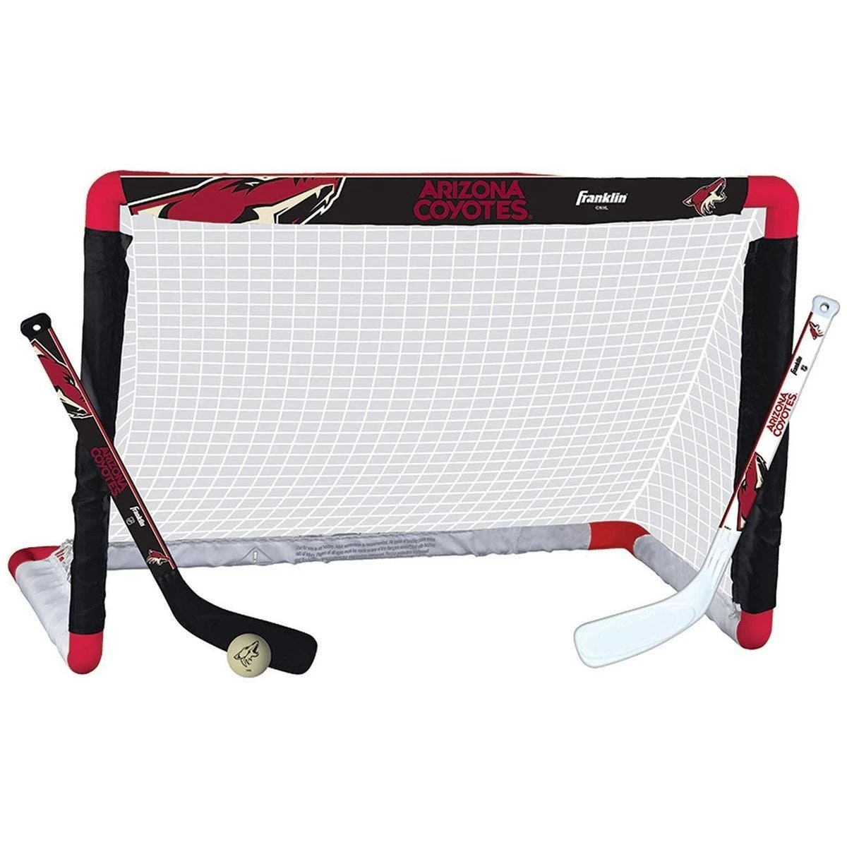 Arizona Coyotes Franklin NHL Mini Hockey Goal Set